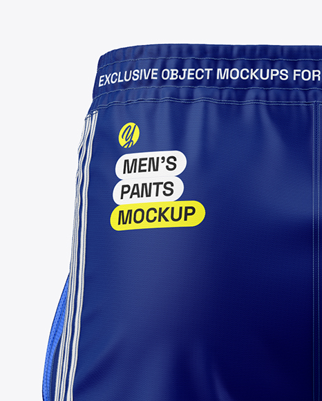 Men’s Pants Mockup - Back View