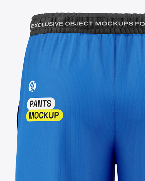 Men’s Pants Mockup - Back View