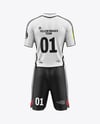 Soccer Kit Mockup - Back View