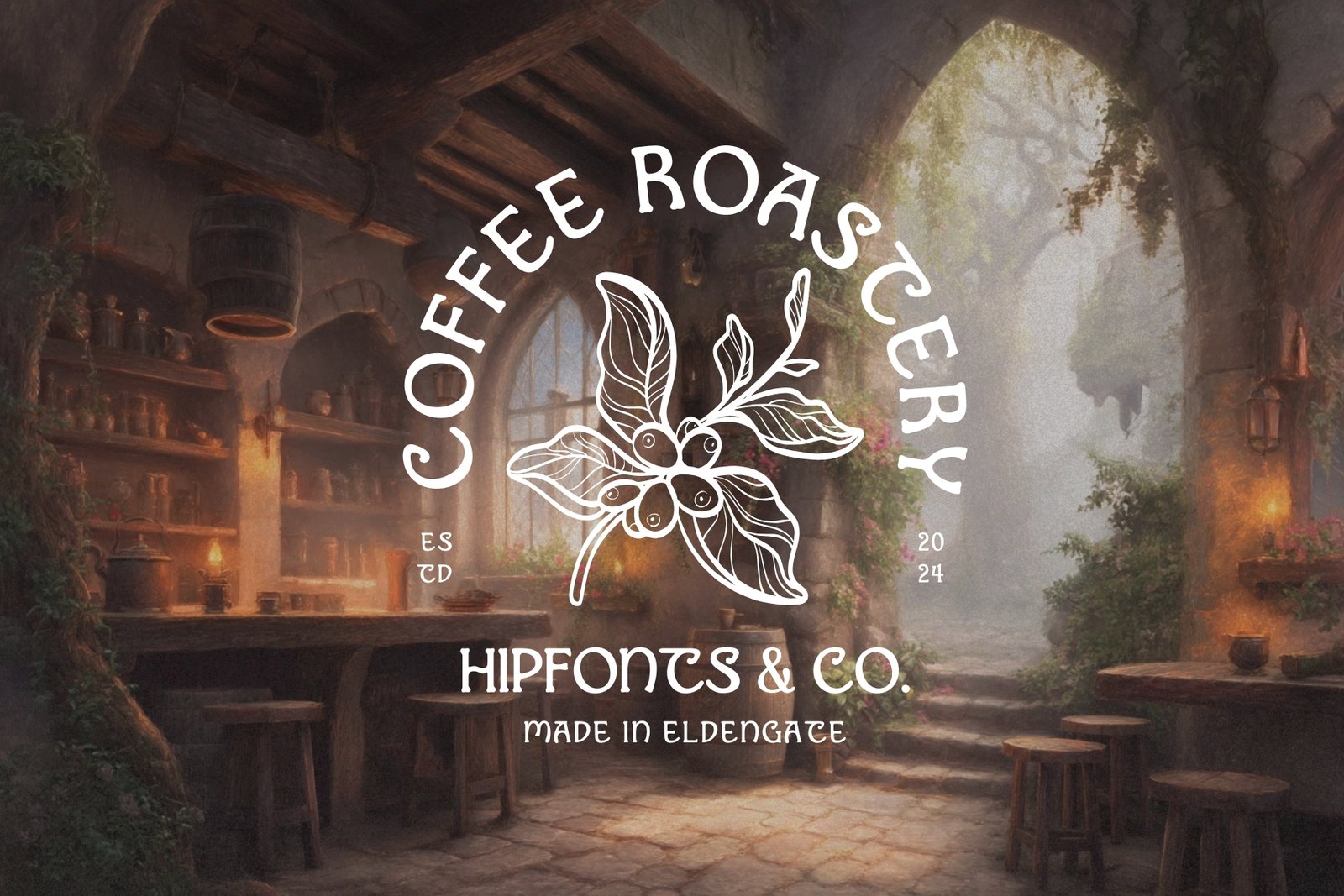 Chapman House - Medival Fantasy Typeface