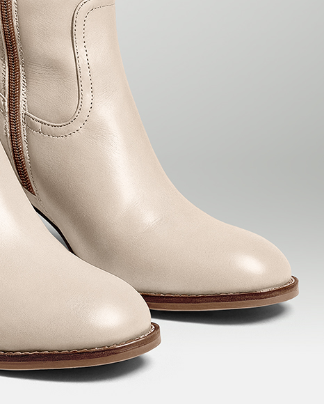 Pair of High-Knee Boots Mockup