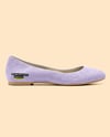 Suede Ballet Flat Mockup