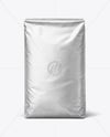 Metallic Coffee Bag Mockup