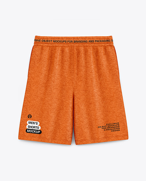 Heather Shorts Mockup