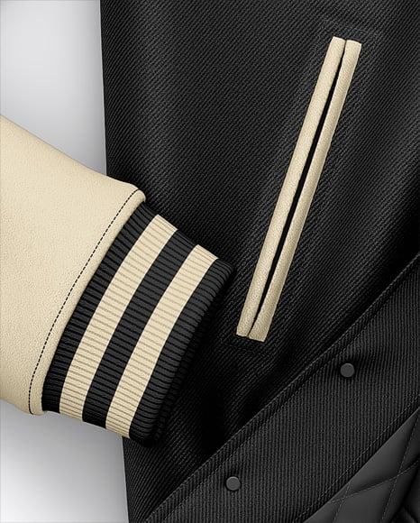 Varsity Jacket Flat Lay