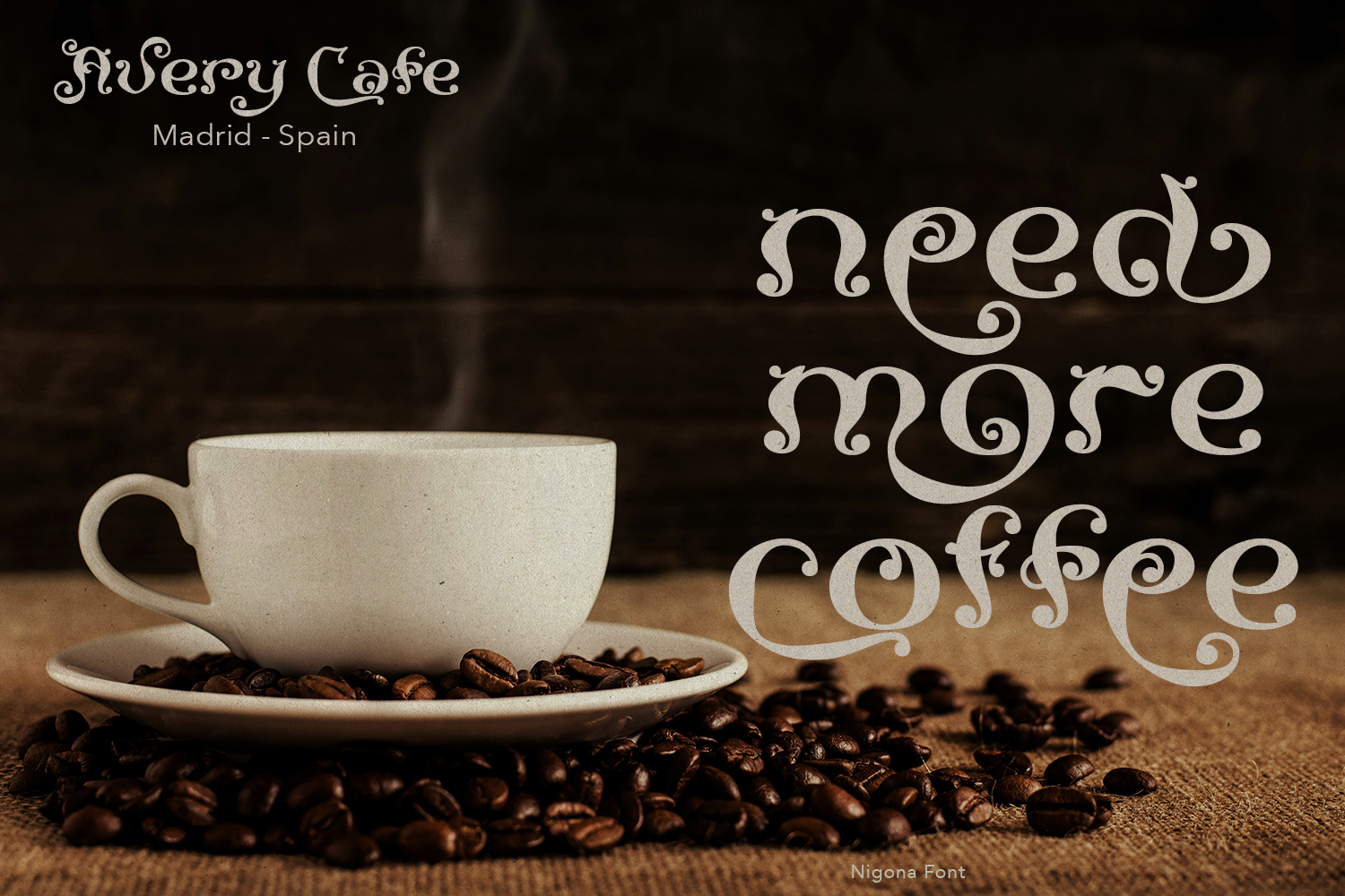 Nigona Display Font