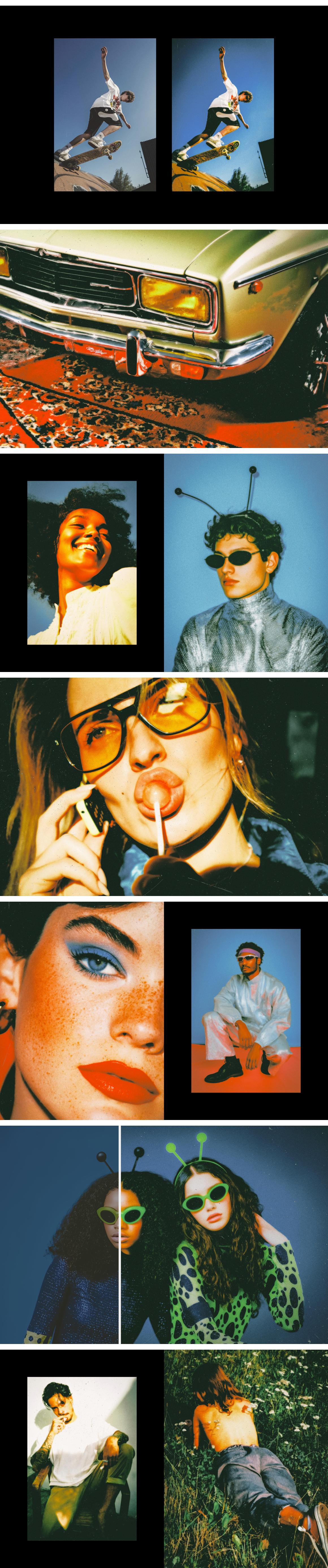 Mid 90&#039;s Vibe Photo Effect