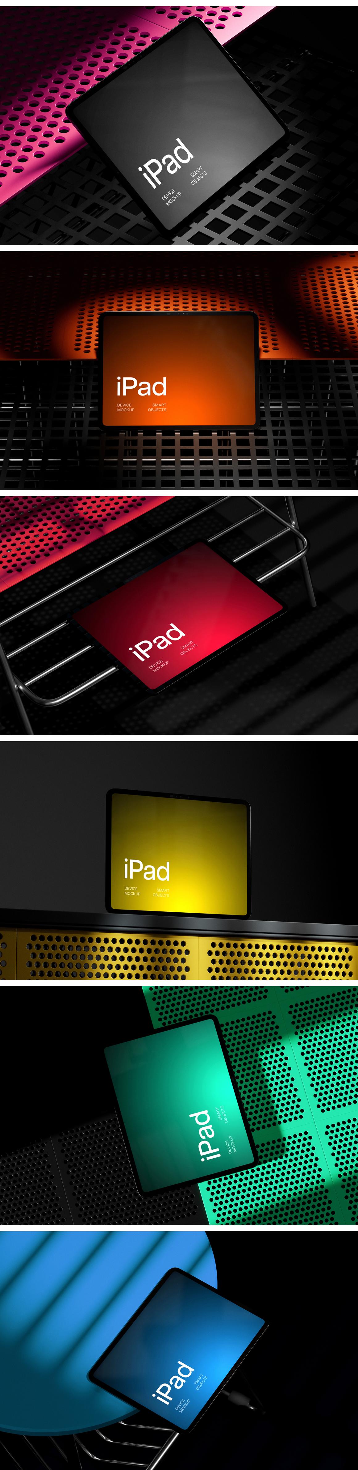 M4 iPad Pro 13&#034; Mockups