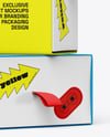 Two Slide Boxes Mockup