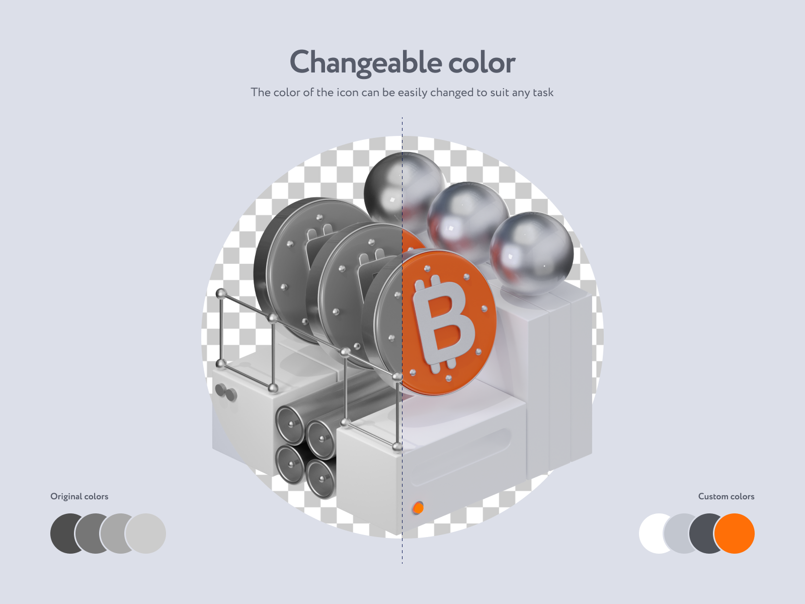 Quory Technology 3D Icons
