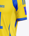 Soccer Kit Mockup - Half Side View
