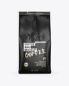 Matte Coffee Bag Mockup
