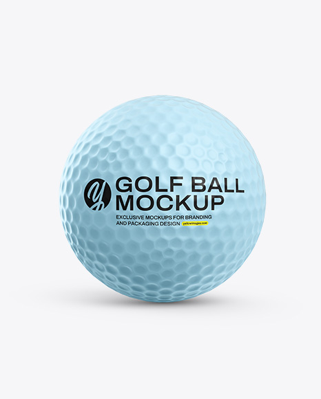 Golf Ball Mockup