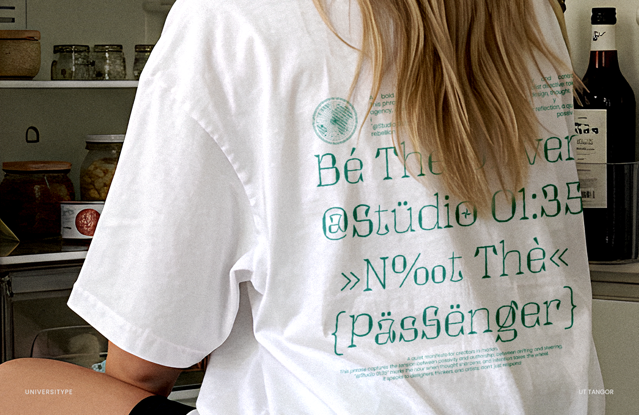 UT Tangor – A Distinctive Decorative Serif