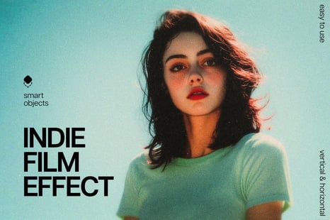 Vintage Indie Film Photo Template - Add-Ons