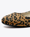 Suede Ballet Flat Mockup
