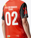 Asian Man Wearing Table Tennis Uniform Mockup