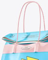 Glossy Paper Shopping Bag Mockup