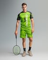 Man Wearing Badminton Uniform Mockup
