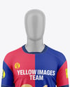 Full Soccer Kit w/ Mannequin Mockup - Front View