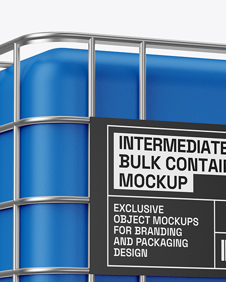 Intermediate Bulk Container (IBC) Mockup
