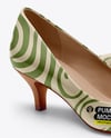Pair of Kitten Heel Pumps Mockup