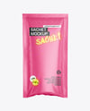 Matte Sachet Mockup