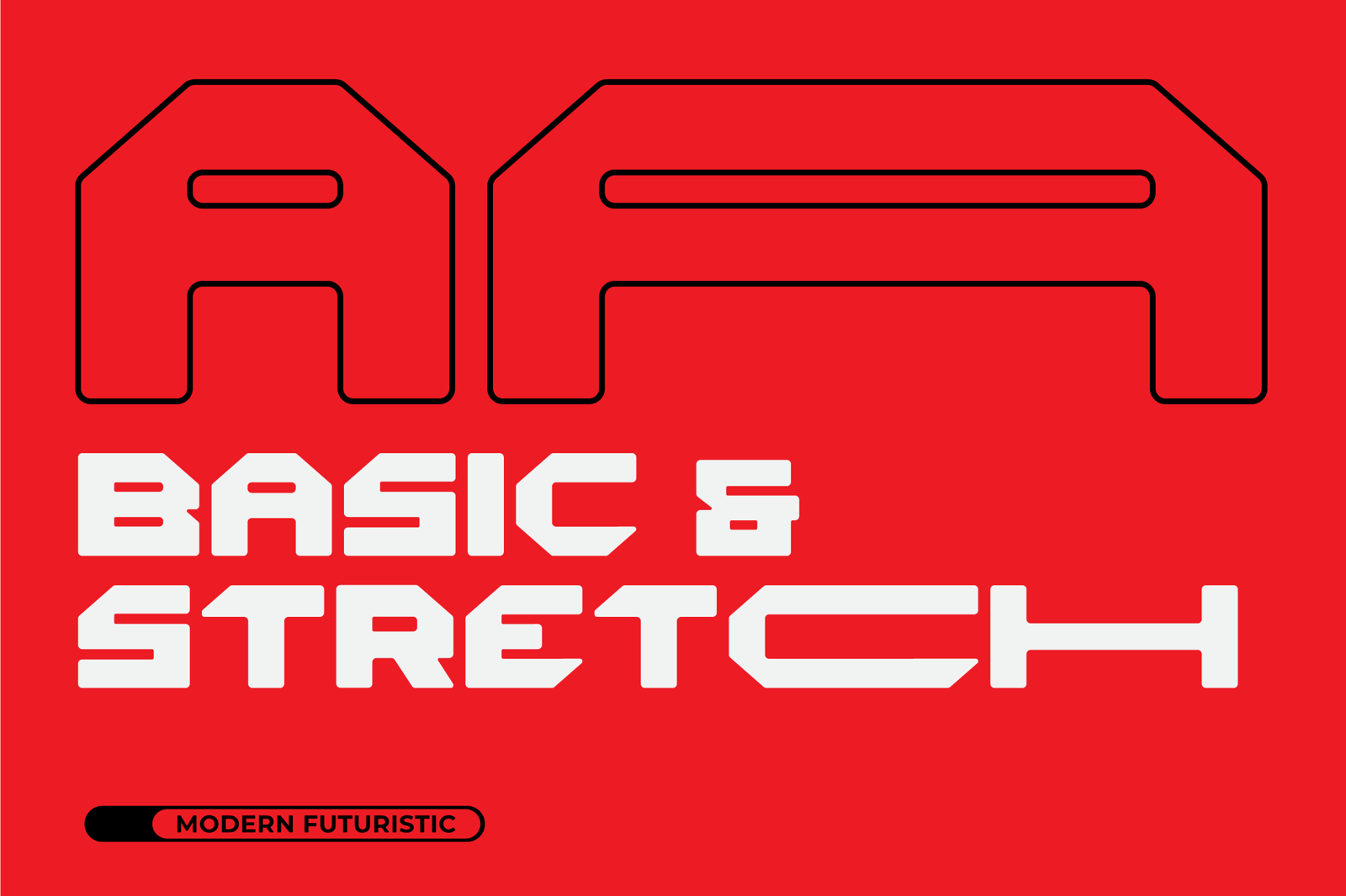 Alphatron - Futuristic Font