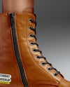 Combat Boots on Women's Legs Mockup