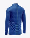¼ Zipper Mock Neck Long Sleeve Jersey
