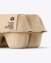 Egg Carton Packaging Mockup