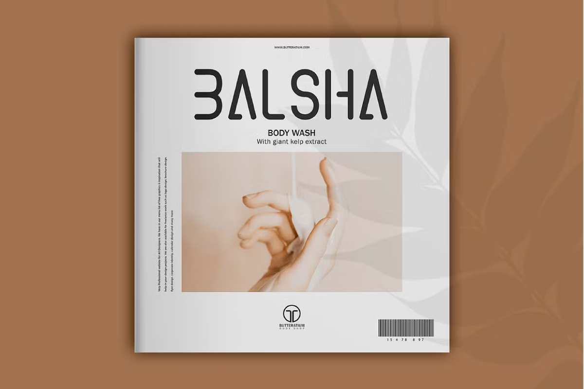 Muspha - Stencil Display Font