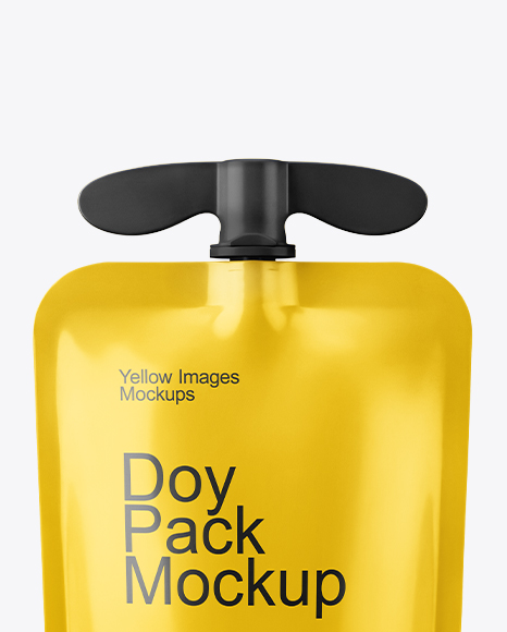Glossy Doy Pack Mockup
