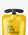 Glossy Doy Pack Mockup
