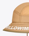 Ripstop Bucket Hat Mockup - Side View
