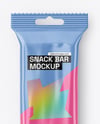 Glossy Snack Bar with Hang Tab Mockup
