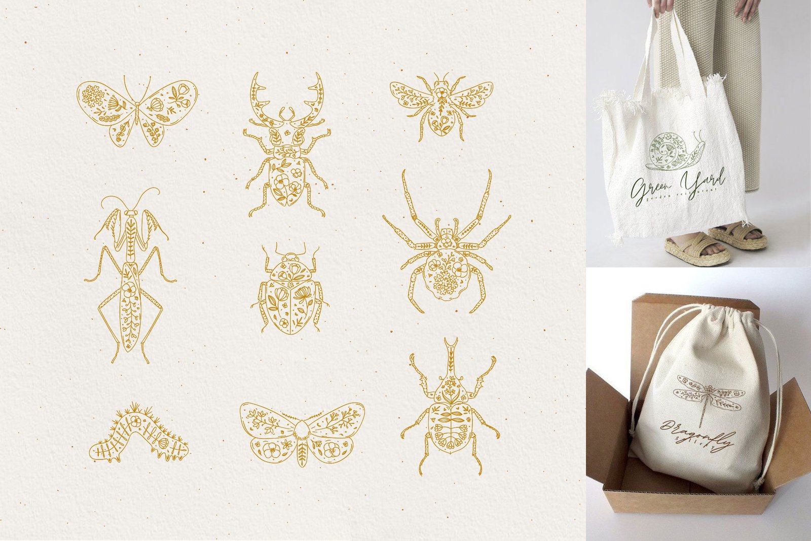 Beetles Floral