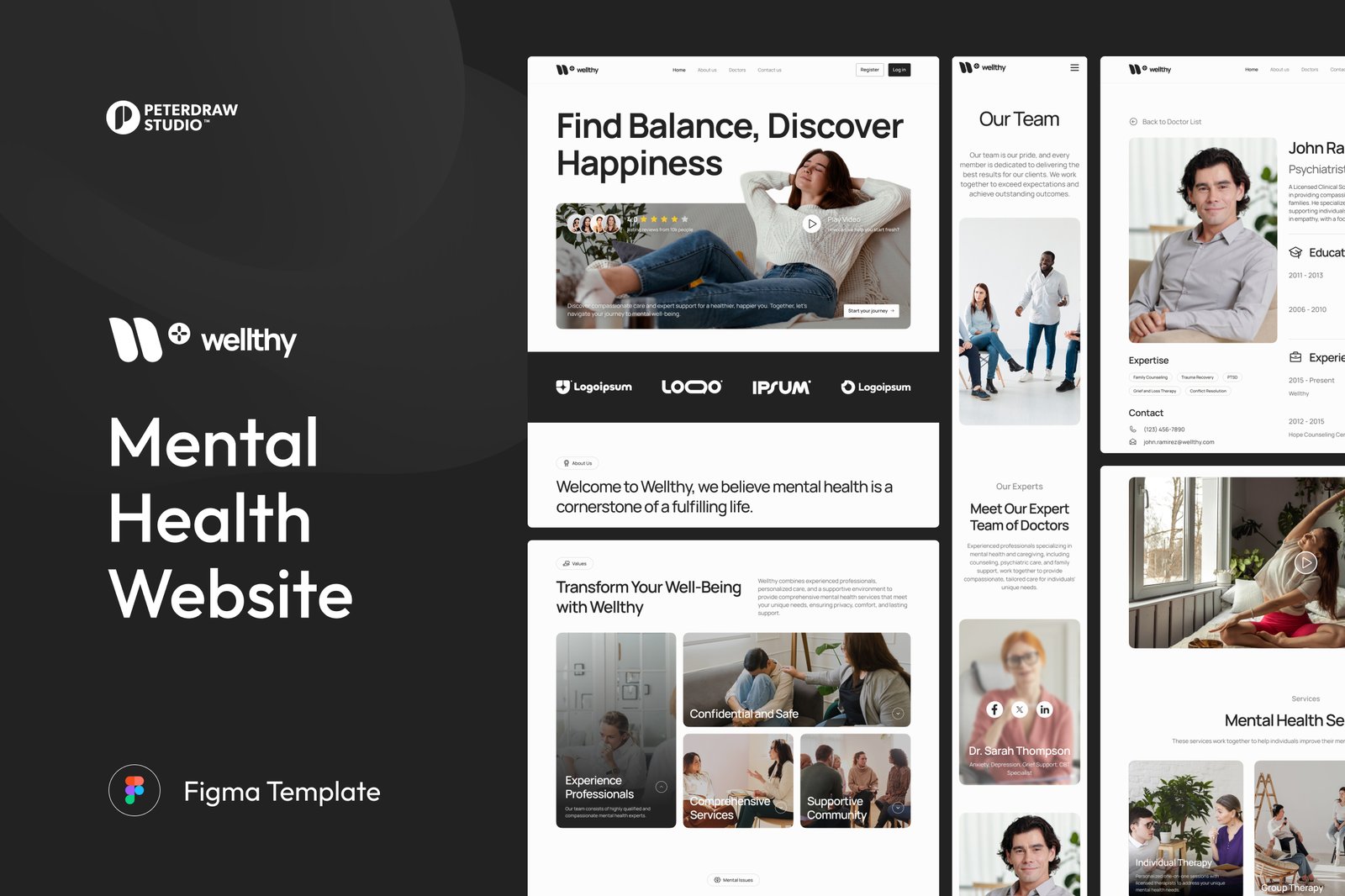Wellthy - Mental Health Website