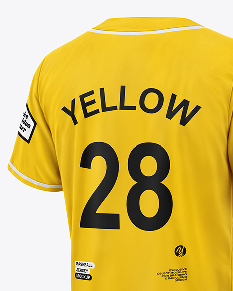 Baseball Jersey Mockup