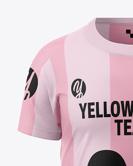 Kids Soccer Jersey Mockup