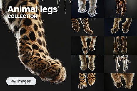 Animal Legs - 49 images - Bear