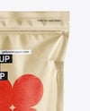 Kraft Stand-Up Pouch Mockup