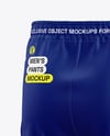Men’s Pants Mockup - Back Half Side View
