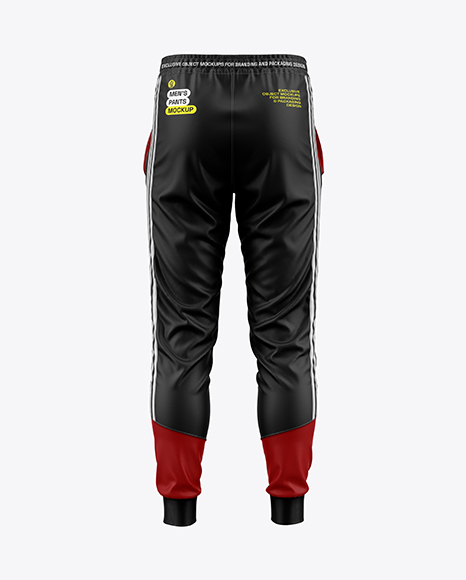 Men’s Pants Mockup - Back View