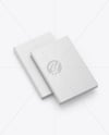 Two Hardcover Books Mockup