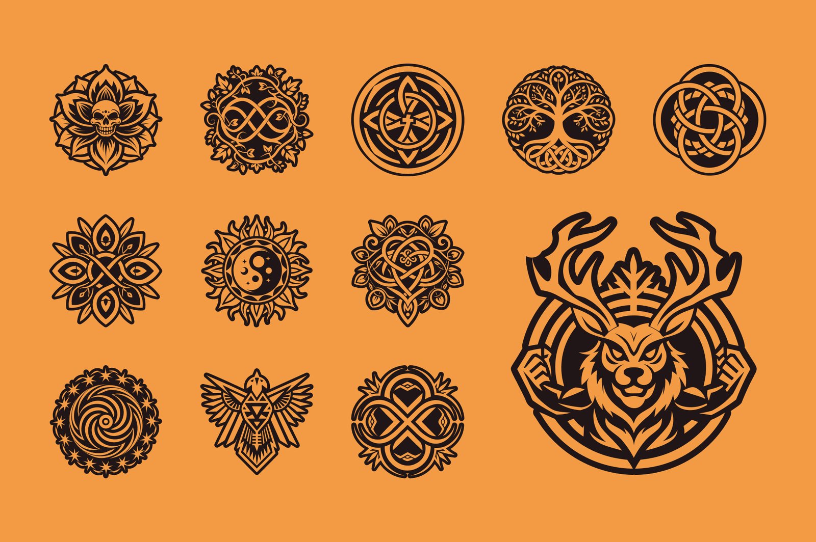 Eternal Life and Endless Symbols Set