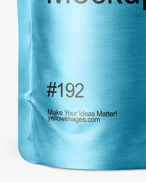 Metallic Doy Pack Mockup