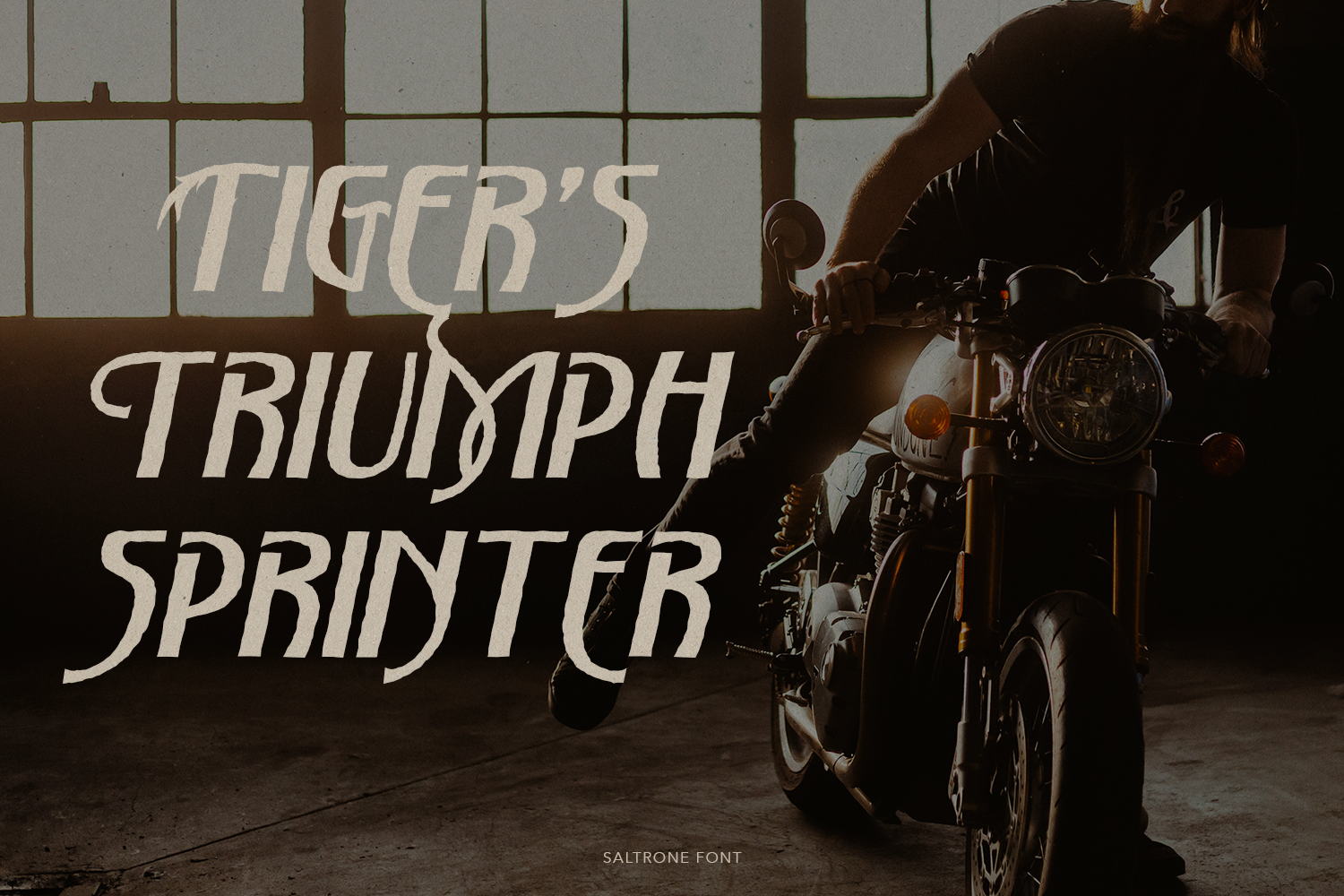 Saltrone Display Font