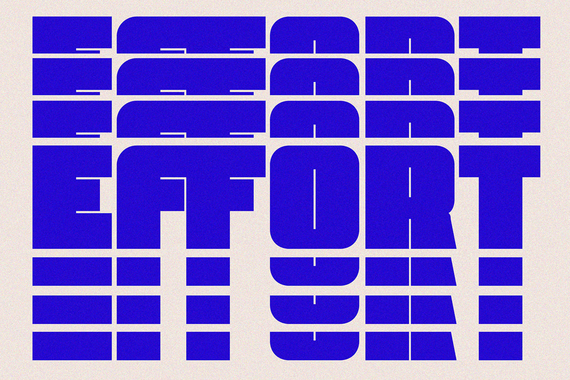 Scubik - Bold Modular Font