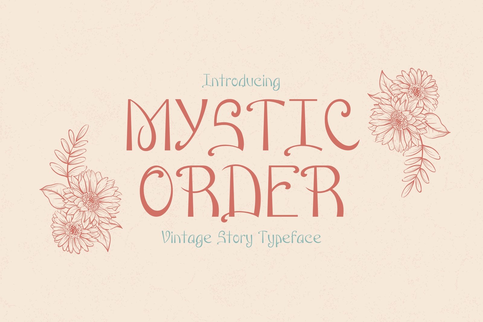 Mystic Order - Antique Calligraphy Typeface